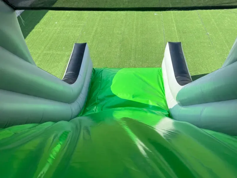 green-slide-inflatable-fun
